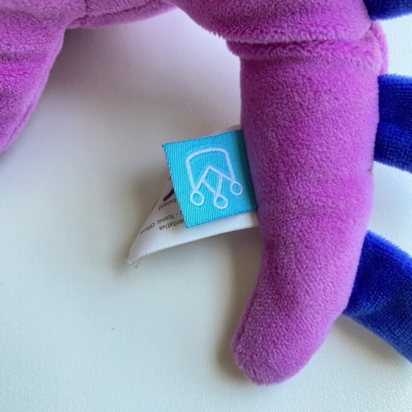 Manhattan Toy Company Hester Dragon Plush Purple Stuffed Animal Soft 15" HTF - Picture 4 of 7